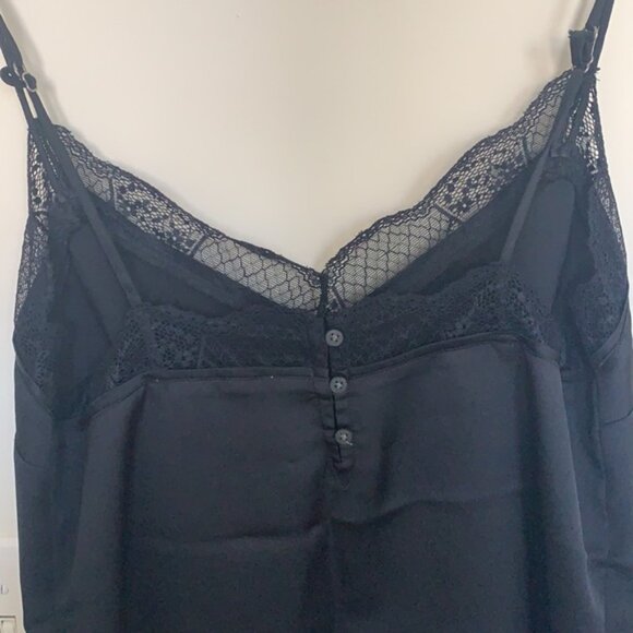 Abercrombie & Fitch Black Lace Trim Cami - Picture 5 of 5